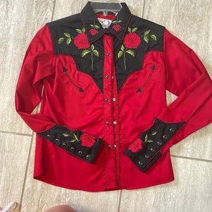 Panhandle slim - retro western wear size small.